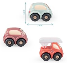 Avtomobilčki - Kovček za orodje z avtomobilčki Vehicles Little Smoby tri živali prevozna sredstva od 12 mes_0