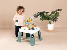 Interaktivní hudební stoly - Set didaktický stolek Activity Table Little a chodítko a kočárek Baby Walker Smoby s 30cm panenkou_2