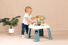 Interaktivní hudební stoly - Set didaktický stolek Activity Table Little a chodítko a kočárek Baby Walker Smoby s 30cm panenkou_4