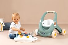 Járássegítők - Szett készségfejlesztő járássegítő és babakocsi Trotty Walker 3in1 Little és Activity Table asztalka Smoby összeilleszthető félkör tubusokkal_11