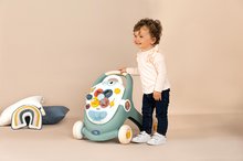 Otroški sprehajalčki - Didaktični sprehajalček in voziček Trotty Walker 3in1 Little Smoby s snemljivo ploščo in funkcijami za razvoj motorike od 12 mes_7