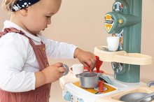 Interaktívne hudobné stoly - Set didaktický stolík Activity Table Little a kuchynka pre najmenších Smoby s kockami a riadom_7