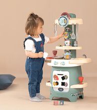 Egyszerű játékkonyhák - Készségfejlesztő konyhácska legkisebbeknek Cooky Kitchen Little Smoby kockákkal és kiegészítőkkel a konyhába 18 hó-tól_3