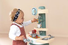Egyszerű játékkonyhák - Készségfejlesztő konyhácska legkisebbeknek Cooky Kitchen Little Smoby kockákkal és kiegészítőkkel a konyhába 18 hó-tól_5
