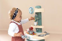 Obyčajné kuchynky - Didaktická kuchynka pre najmenších Cooky Kitchen Little Smoby s kockami a riadom do kuchynky od 18 mes_1