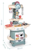 Einfache Spielküchen - Didaktische Spielküche für die Kleinsten Cooky Kitchen Little Smoby mit Würfeln und Geschirr für die Spielküche ab 18 Monaten_5