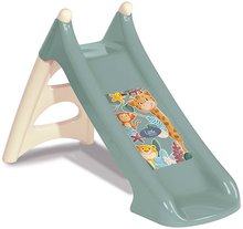 Tobogane pentru copii - Tobogan cu apă și animăluțe XS Slide Little Smoby 90 cm cu conectare la apă și filtru UV de la 24 luni_2