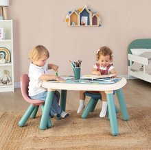 Dětský záhradní nábytek - Židle pro děti Chair Pink Little Smoby růžová s UV filtrem a nosností 50 kg výška sedáku 27 cm od 18 měsíců_2