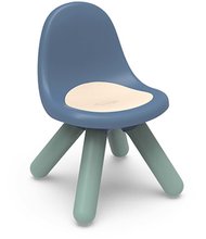 Mobilier de grădină pentru copii - Scăunel pentru copii Chair Blue Little Smoby albastru cu filtru UV capacitate maximă admisă 50 kg înălțimea scaunului 27 cm de la 18 luni_2