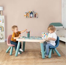 Otroško vrtno pohištvo - Miza za otroke Table Green Little Smoby s sličicami živali in UV filtrom od 18 mes_2