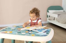 Dětský záhradní nábytek - Stůl pro děti Table Green Little Smoby s obrázky zvířátek a UV filtrem od 18 měsíců_8