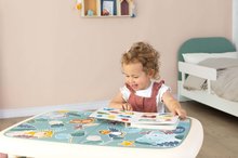 Dětský záhradní nábytek - Stůl pro děti Table Green Little Smoby s obrázky zvířátek a UV filtrem od 18 měsíců_11