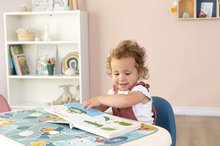 Dětský záhradní nábytek - Stůl pro děti Table Green Little Smoby s obrázky zvířátek a UV filtrem od 18 měsíců_12
