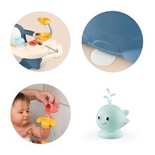 Jucării de apă - Scaun de baie Baby Bath Time Little Smoby cu ventuze și jucării de apă de la 6 luni_1