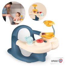 Hračky do vany - Sedátko do vaničky Baby Bath Time Little Smoby s přísavkami a vodními hračkami od 6 měsíců_2