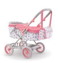 Vozički od 18. meseca - Globoki voziček Carriage Mon Grand Poupon Corolle zložljiv za 36-52 cm dojenčka po višini nastavljiv s torbo od 3 leta_2