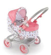 Vozički od 18. meseca - Globoki voziček Carriage Mon Grand Poupon Corolle zložljiv za 36-52 cm dojenčka po višini nastavljiv s torbo od 3 leta_0