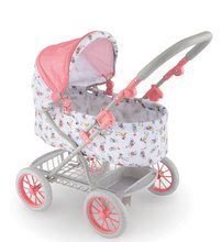 Kinderwagen für Puppe ab 18 Monaten - Tiefer Puppenwagen Carriage Mon Grand Poupon Corolle zusammenklappbar für 36-52 cm Puppe höhenverstellbar mit Tasche ab 3 Jahren_1