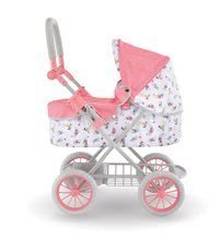 Kinderwagen für Puppe ab 18 Monaten - Tiefer Puppenwagen Carriage Mon Grand Poupon Corolle zusammenklappbar für 36-52 cm Puppe höhenverstellbar mit Tasche ab 3 Jahren_2