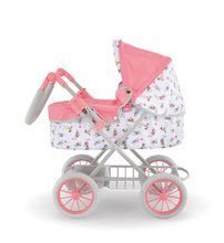 Kinderwagen für Puppe ab 18 Monaten - Tiefer Puppenwagen Carriage Mon Grand Poupon Corolle zusammenklappbar für 36-52 cm Puppe höhenverstellbar mit Tasche ab 3 Jahren_3