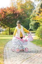Vozički od 18. meseca - Globoki voziček Carriage Mon Grand Poupon Corolle zložljiv za 36-52 cm dojenčka po višini nastavljiv s torbo od 3 leta_9