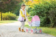 Vozički od 18. meseca - Globoki voziček Carriage Mon Grand Poupon Corolle zložljiv za 36-52 cm dojenčka po višini nastavljiv s torbo od 3 leta_16