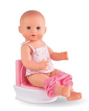 Akcesoria dla lalek - Splachovací záchod Interactive Toilet Mon Grand Poupon Corolle dla lalek o wymiarach 36-42 cm od 3 lat_0