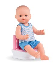 Doplnky pre bábiky - Splachovací záchod Interactive Toilet Mon Grand Poupon Corolle pre 36-42 cm bábiku od 3 rokov_3