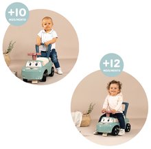 Mese interactive cu sunete - Set măsuță didactică Activity Table Little Smoby și babytaxiu Mașină cu spațiu de depozitare cu spătar_6