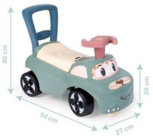 Rutschfahrzeuge ab 10 Monaten - Rutschfahzeug Auto Ride On Little Smoby ergonomisch geformt mit Stauraum ab 10 Monaten_1
