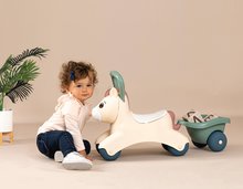 Mese interactive cu sunete - Set măsuță didactică Activity Table Little Smoby și babytaxiu cu remorcă Pony cu mâner mare_8