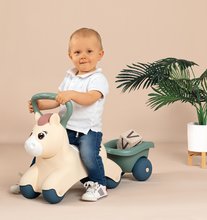 Odrážadlá od 12 mesiacov - Odrážadlo s prívesom Baby Pony Ride On Little Smoby ergonomicky tvarované s veľkým držadlom pre najmenších od 12 mes_3