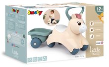 Guralice za djecu od 12 mjeseci - Guralica s prikolicom Baby Pony Ride On Little Smoby ergonomski oblikovana s velikim držačem za najmlađe od 12 mjes_5