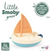 Igrače za v banjo - Jadrnica iz sladkornega trsa Bio Sugar Cane Sailing Boat Little Smoby Green rastlinskega izvora 100% reciklirna od 12 mes_2