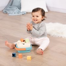Razvoj motorike - Didaktička košarica od šećerne trske Bio Sugar Cane Shape Sorter Little Smoby Green 100% reciklirana od 12 mjes_1