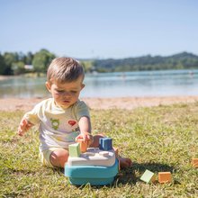 Interaktívne hudobné stoly - Set didaktický stolík Activity Table Little a plachetnica Smoby s košíkom a vežou z cukrovej trstiny Bio Sugar_2