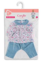 Vozički za punčke in dojenčke kompleti - Komplet kombinirani voziček Powder Pink 3in1 Maxi Cosi & Quinny Smoby in dojenček Corolle z oblekicami in plaščkom_39