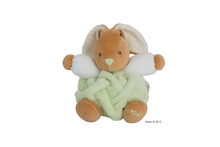 Hračky pre bábätká - Plyšový zajačik Plume-Green Rabbit Kaloo 18 cm v darčekovom balení pre najmenších zelený_0