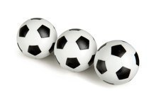 Accesorii fotbal - Mingi de fotbal de masă Smoby 3 bucăţi plută/plastic cu diametru de 34/35 mm_0