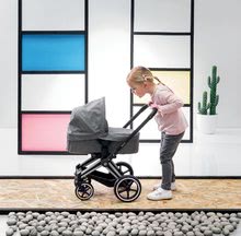 Kočíky od 18 mesiacov - Kočík trojkombinácia Cybex Landau 3in1 Priam Corolle skladací s multifunkčnými prednými kolesami pre 42 cm bábiku_11