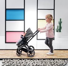 Kočárky od 18 měsíců - Kočárek trojkombinace Cybex Landau 3in1 Priam Corolle skládací s multifunkčními předními koly pro 42 cm panenku_12