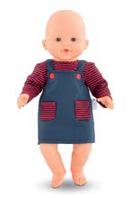 Kleidung für Puppen - Kleidung Dress Striped Mon Grand Poupon Corolle für 36 cm Puppe ab 24 Monaten_0