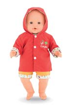 Kočíky pre bábiky sety - Set kočík trojkombinácia Powder Pink 3in1 Maxi Cosi & Quinny Smoby a bábika Corolle so šatôčkami a kabátikom_33