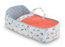 Łóżeczka i kołyski dla lalek - Przenośne łóżeczko Carry Bed Coral Mon Grand Poupon Corolle dla lalki 36-42 cm od 24 m-ca_1