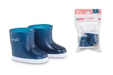 Oblečenie pre bábiky - Topánky čižmičky modré Rain Boots Mon Grand Poupon Corolle pre 36 cm bábiku od 3 rokov_1