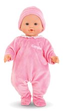Oblačila za punčke - Oblačilo Pajamas Pink & Hat Mon Grand Poupon Corolle za 36 cm dojenčka od 24 mes_0