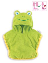 Játékbaba ruhák - Fürdőköpeny Bathrobe Frog Mon Grand Poupon Corolle 36 cm játékbabának 24 hó-tól_2