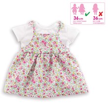 Oblečenie pre bábiky - Oblečenie Dress Blossom Garden Mon Grand Poupon Corolle pre 36 cm bábiku od 24 mes_1
