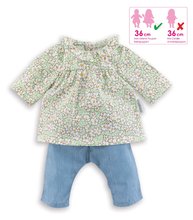 Oblečení pro panenky - Oblečení Blouse & Pants Mon Grand Poupon Corolle pro 36 cm panenku od 24 měsíců_1