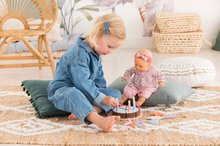 Doplnky pre bábiky - Narodeninová torta Wooden Birthday Cake Corolle pre 36-42 cm bábiku 18 doplnkov od 24 mes_1